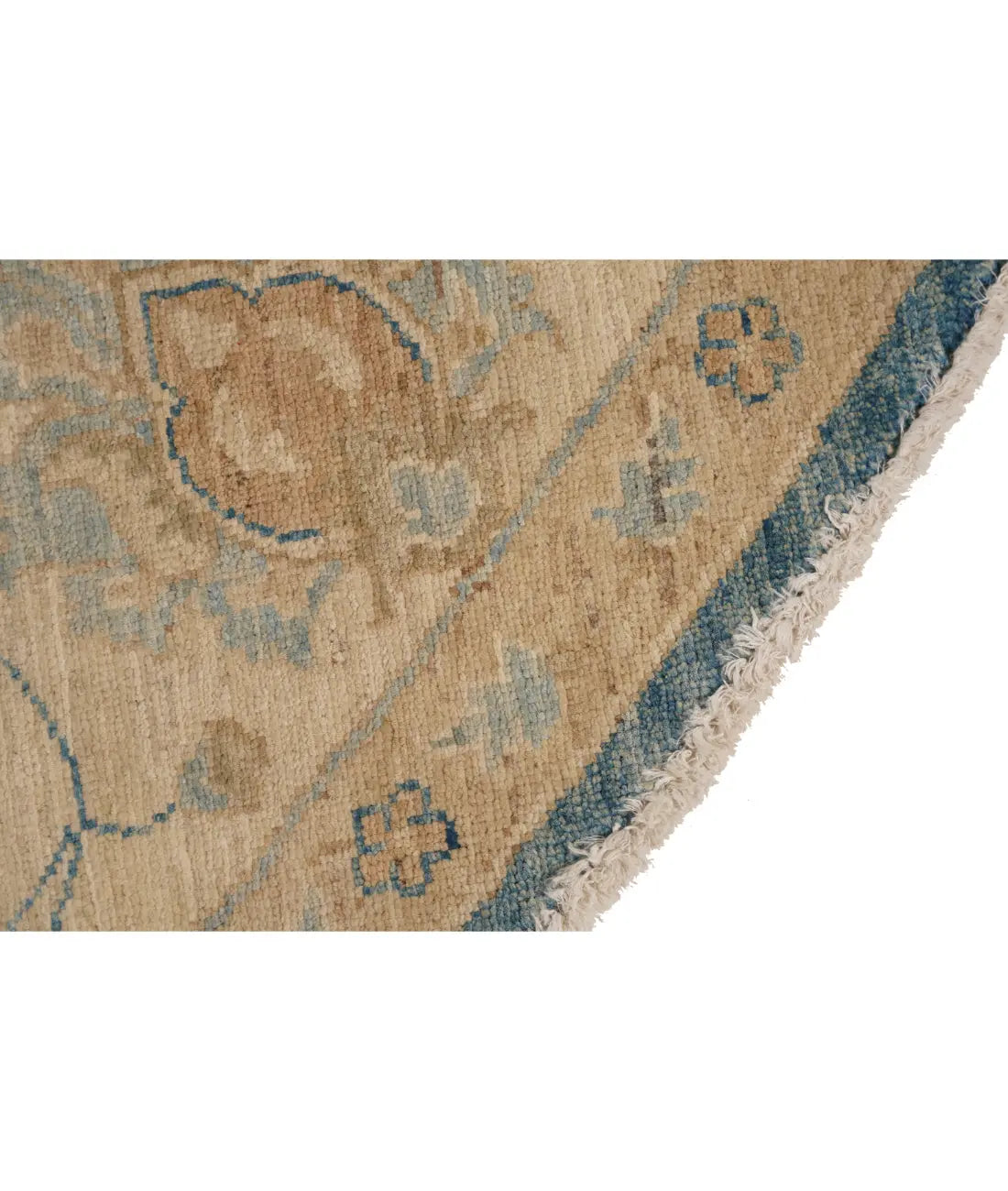 Hand Knotted Ziegler Farhan Wool Rug - 7'11'' x 7'11'' Arteverk Arteverk Rugs