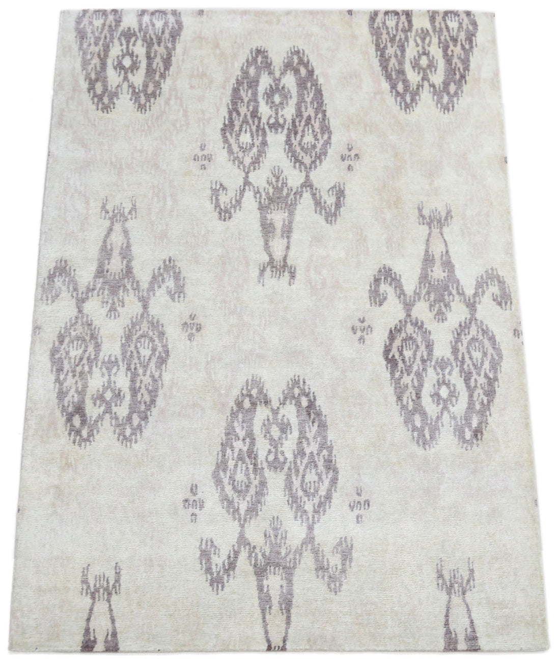 Hand-Knotted Tibetan Marlowe Viscose Cotton Rug Arteverk Arteverk Rugs