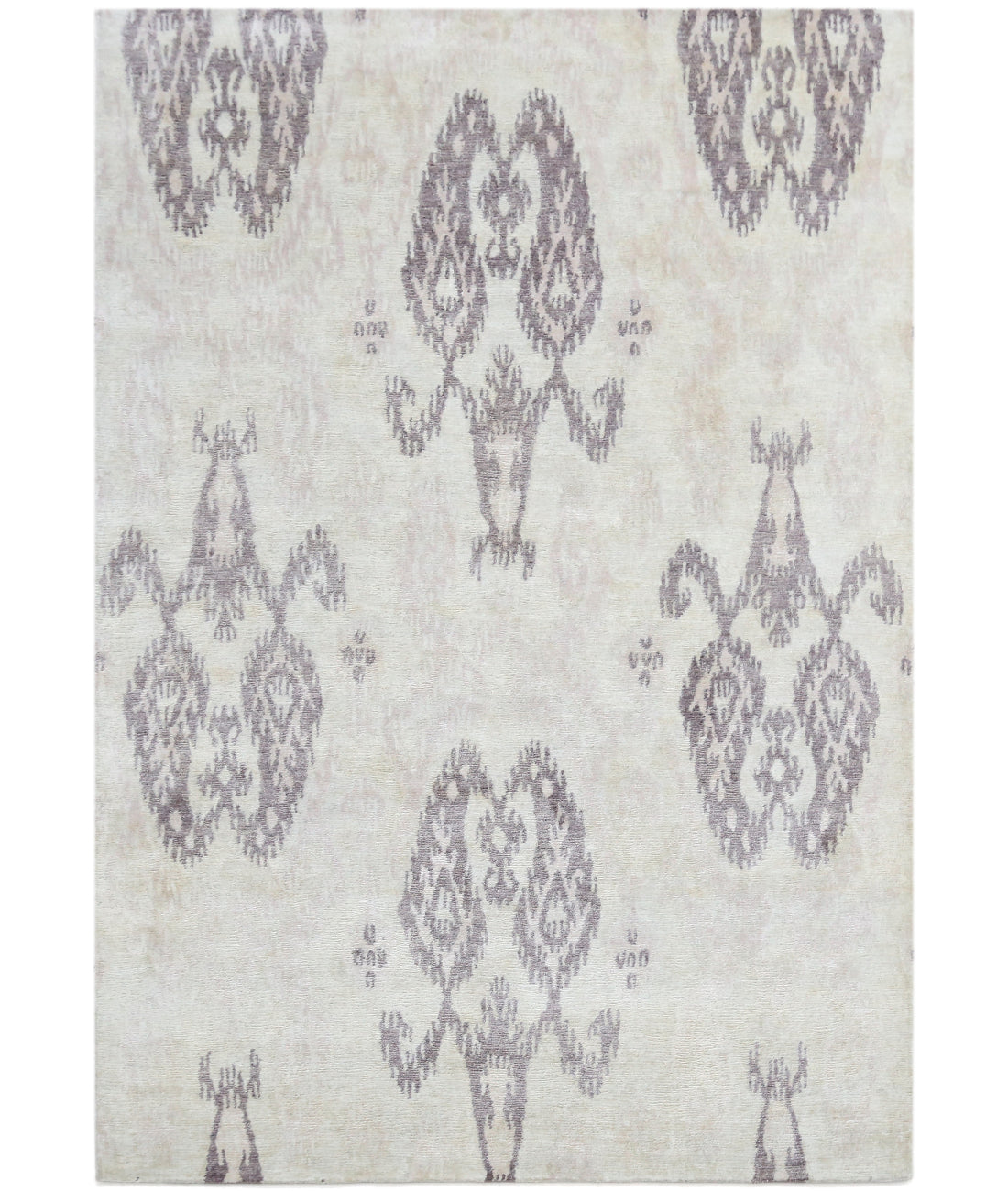 Hand-Knotted Tibetan Marlowe Viscose Cotton Rug Arteverk Arteverk Rugs