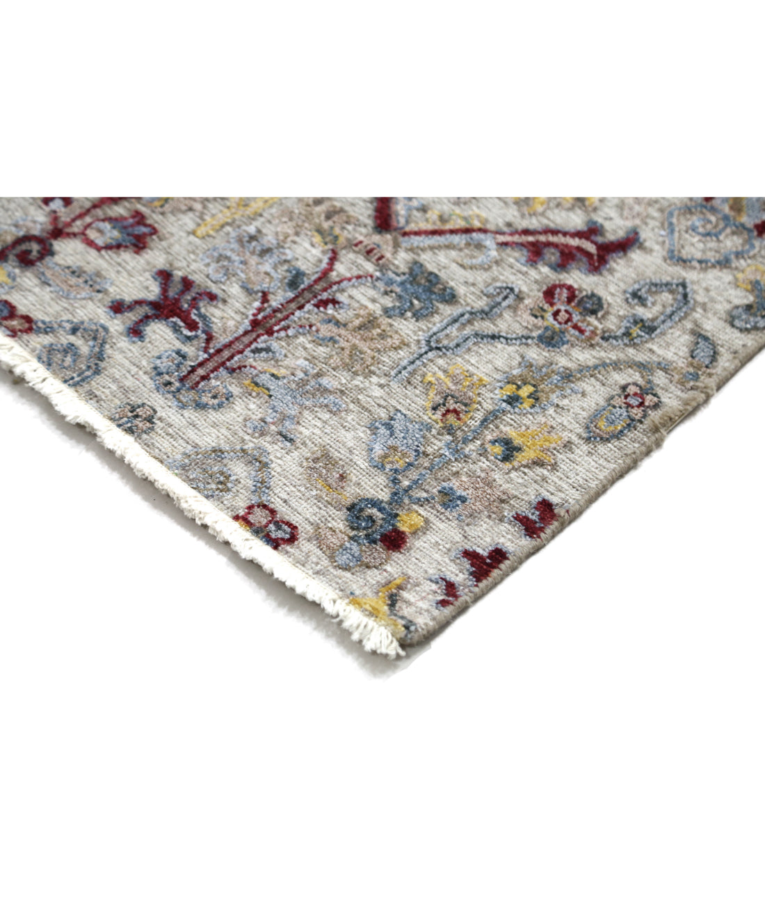 Hand Knotted Traditional Linden Wool & Silk & Cotton Rug Arteverk Arteverk Rugs