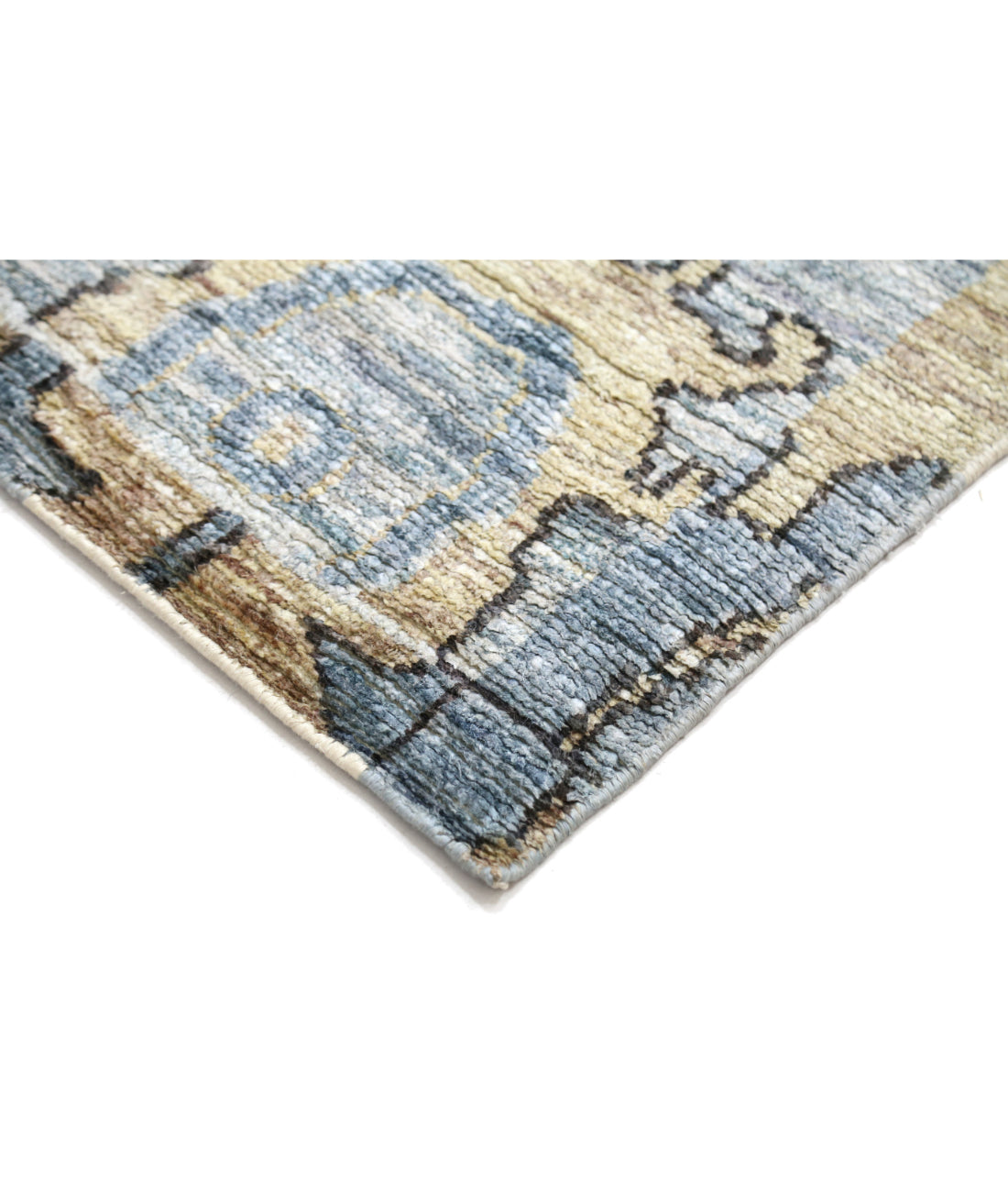 Hand Knotted Sari Silk Spencer Silk & Cotton Rug Arteverk Arteverk Rugs