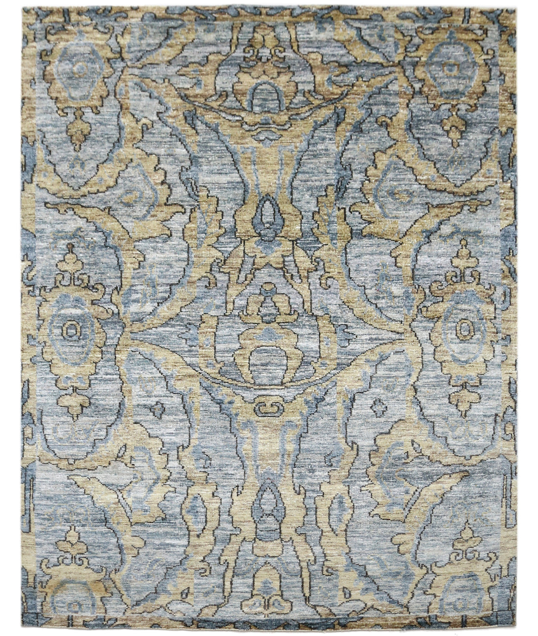 Hand Knotted Sari Silk Spencer Silk &amp; Cotton Rug Arteverk Arteverk Rugs