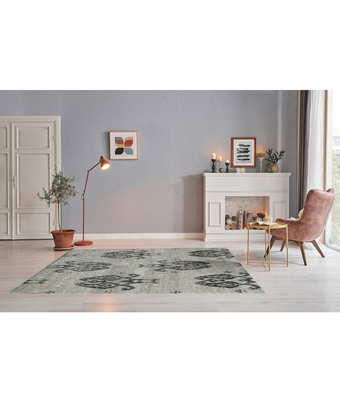 Hand Knotted Tibetan Marlowe Wool & Cotton Rug Arteverk Arteverk Rugs