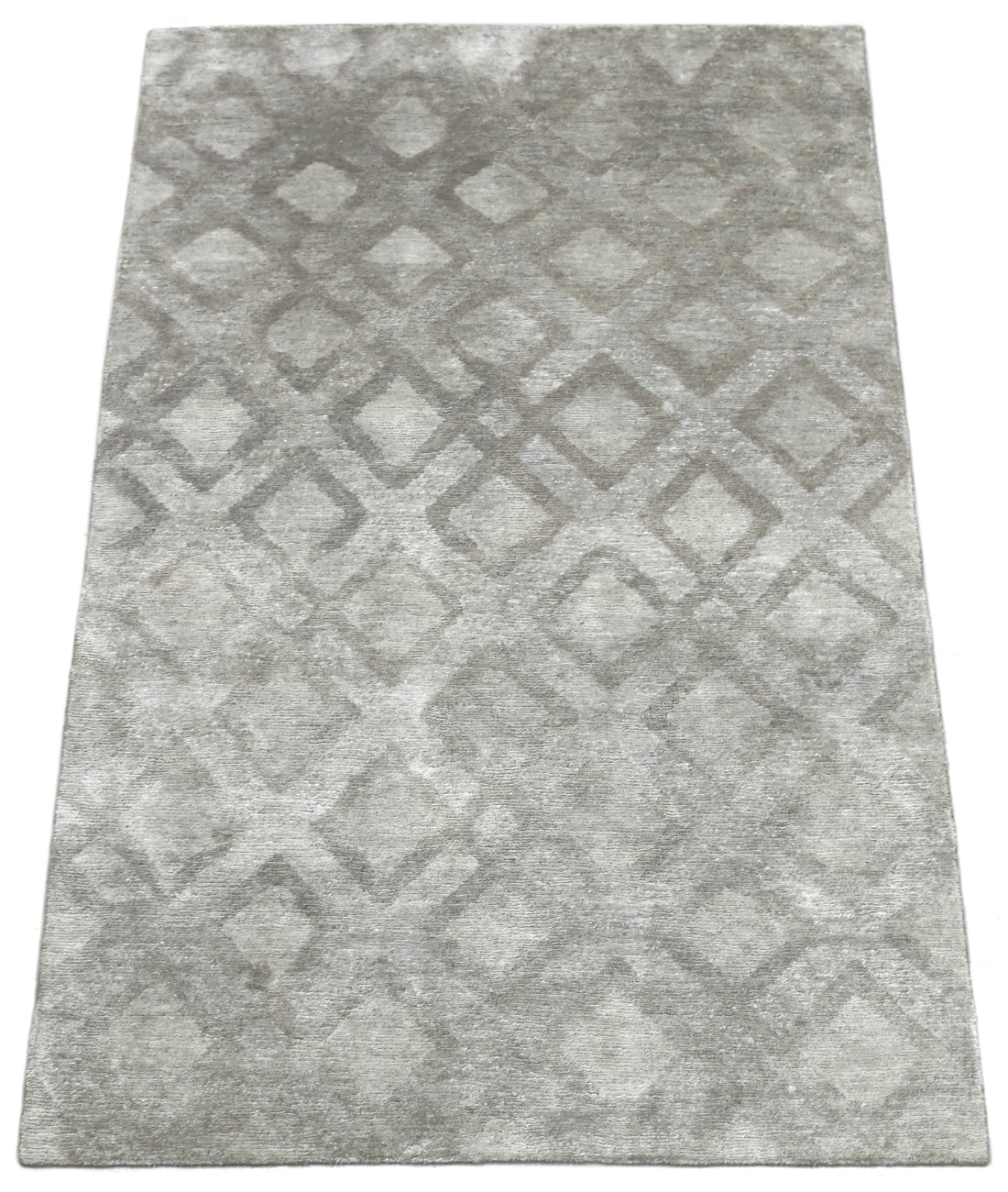 Hand Knotted Tibetan Roscoe Viscose Linen & Cotton Rug Arteverk Arteverk Rugs