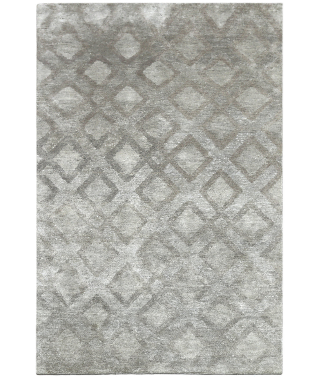 Hand Knotted Tibetan Roscoe Viscose Linen &amp; Cotton Rug Arteverk Arteverk Rugs