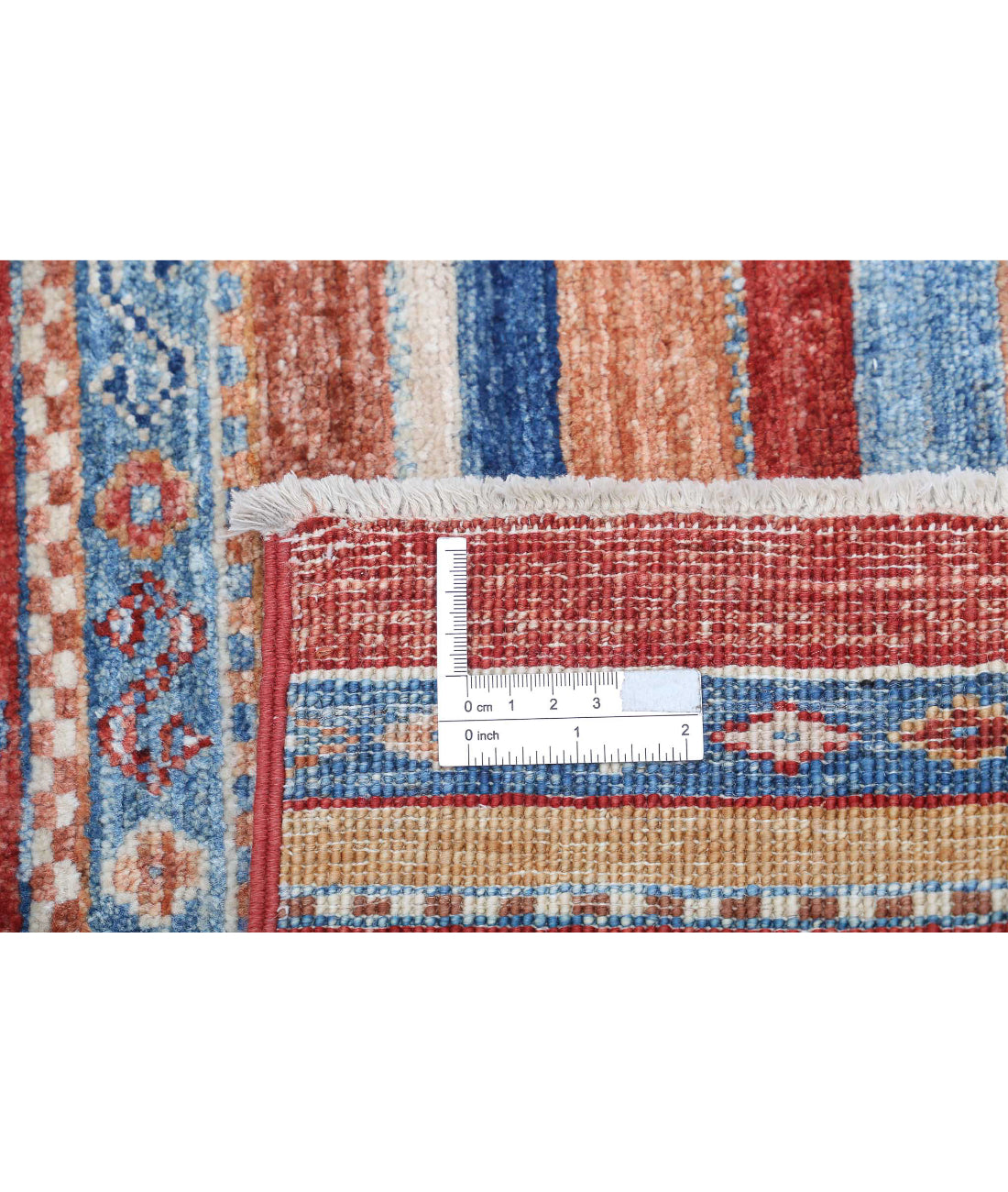 Hand Knotted Khurjeen Wool Rug - 2'8'' x 3'11'' 2'8'' x 3'11'' (80 X 118) / Multi / Multi