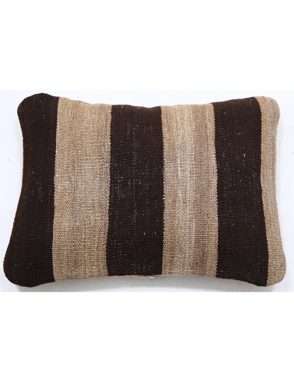 Hand Woven Tribal Multi Color Geometric Wool Pillow - 1'0'' x 1'5'' Arteverk Arteverk Rugs