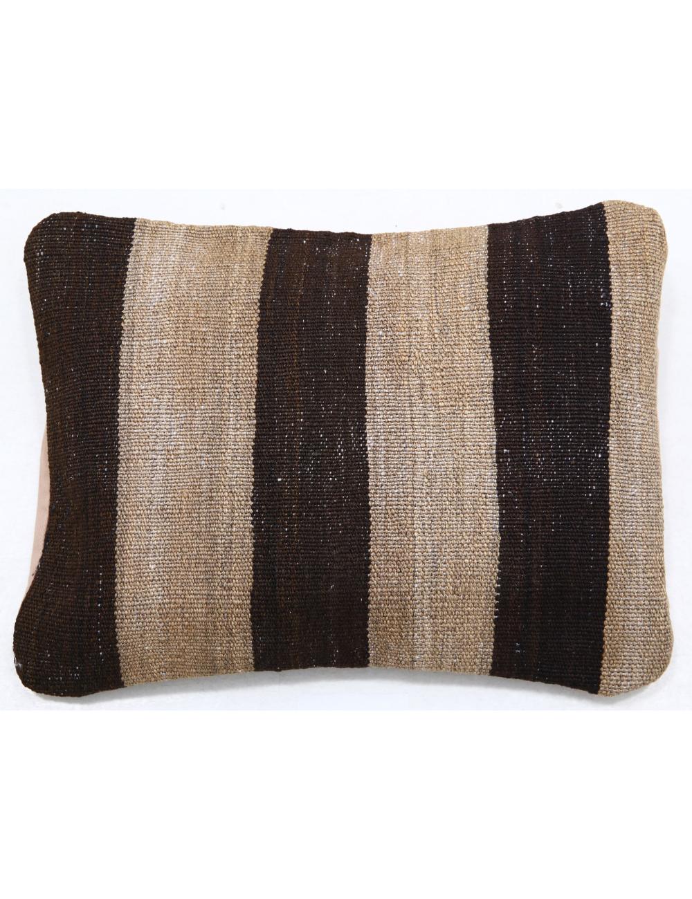 Hand Woven Tribal Multi Color Geometric Wool Pillow - 1'0'' x 1'5'' Arteverk Arteverk Rugs