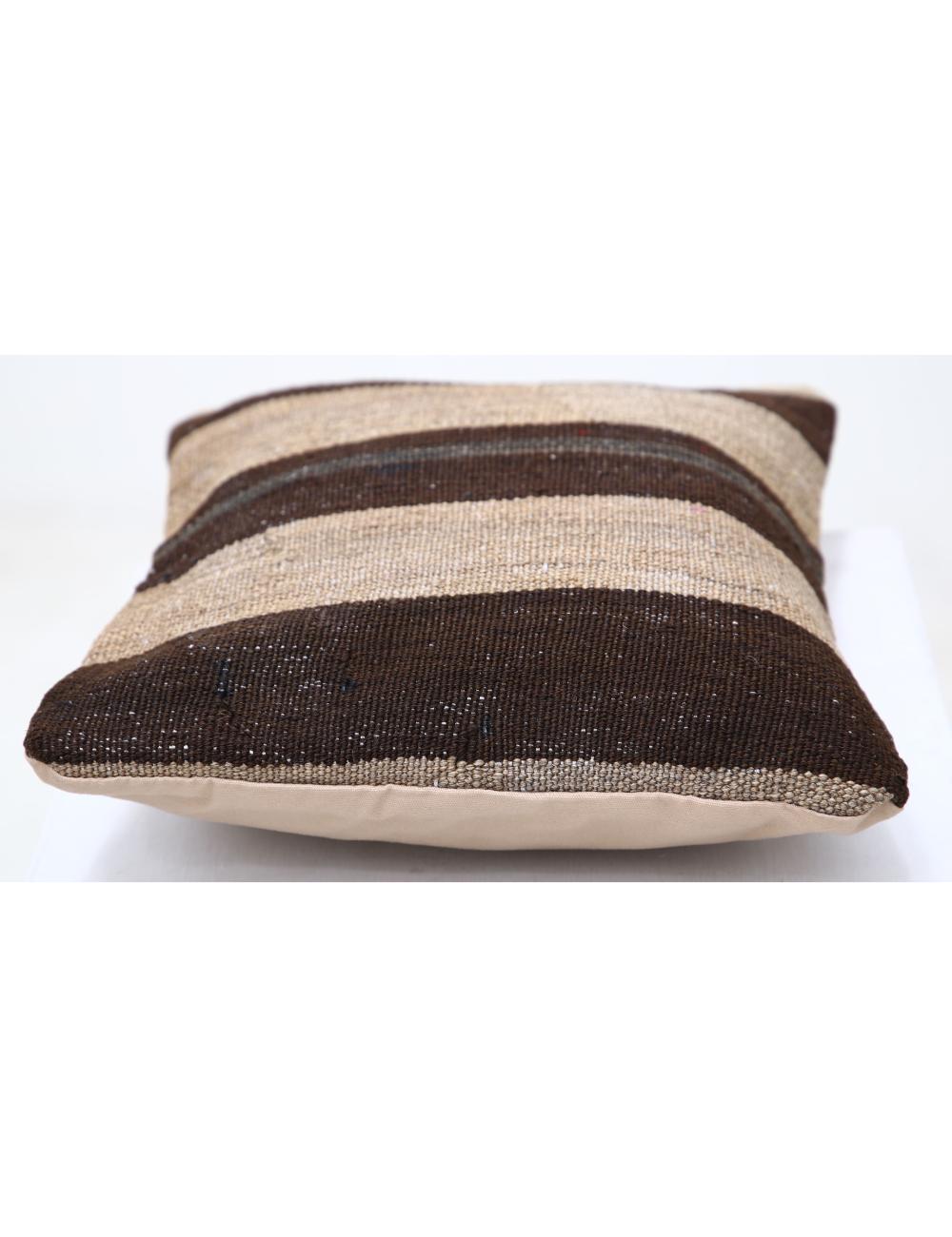 Hand Woven Tribal Multi Color Geometric Wool Pillow - 1'0'' x 1'5'' Arteverk Arteverk Rugs