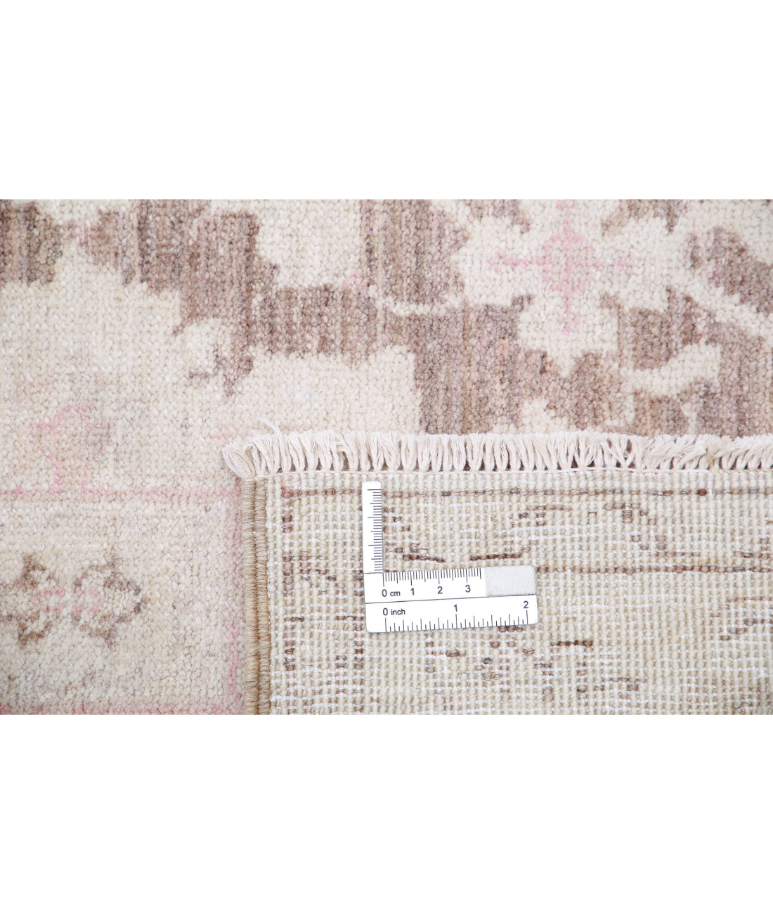 Hand Knotted Serenity Wool Rug - 2'7'' x 10'4'' 2'7'' x 10'4'' (78 X 310) / Brown / Ivory