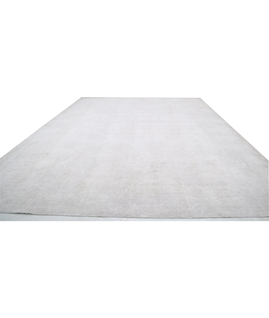 Hand Knotted Serenity Wool Rug - 14'7'' x 18'11'' 14'7'' x 18'11'' (438 X 568) / Ivory / Taupe