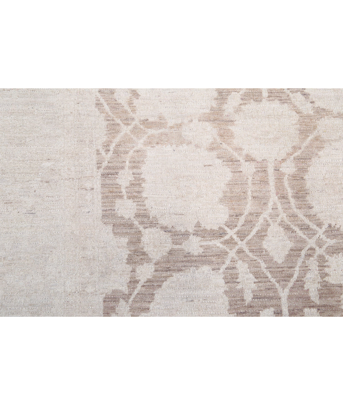 Hand Knotted Serenity Wool Rug - 8'7'' x 11'3'' 8'7'' x 11'3'' (258 X 338) / Brown / Ivory