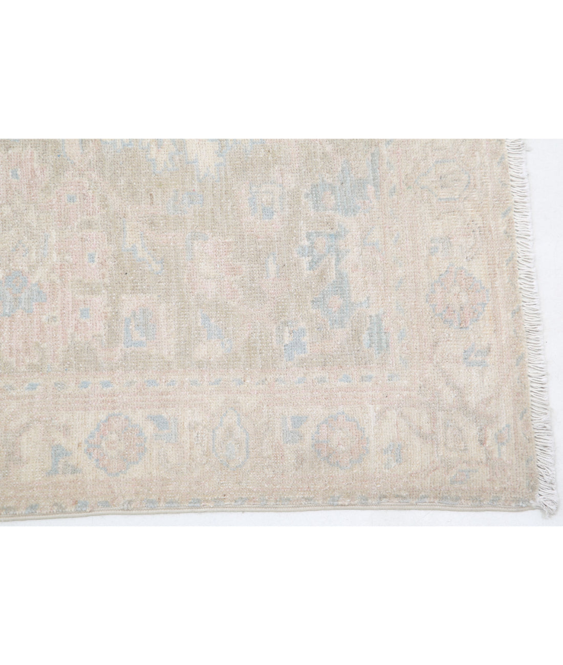 Hand Knotted Serenity Wool Rug - 2'5'' x 9'3'' 2'5'' x 9'3'' (73 X 278) / Brown / Ivory