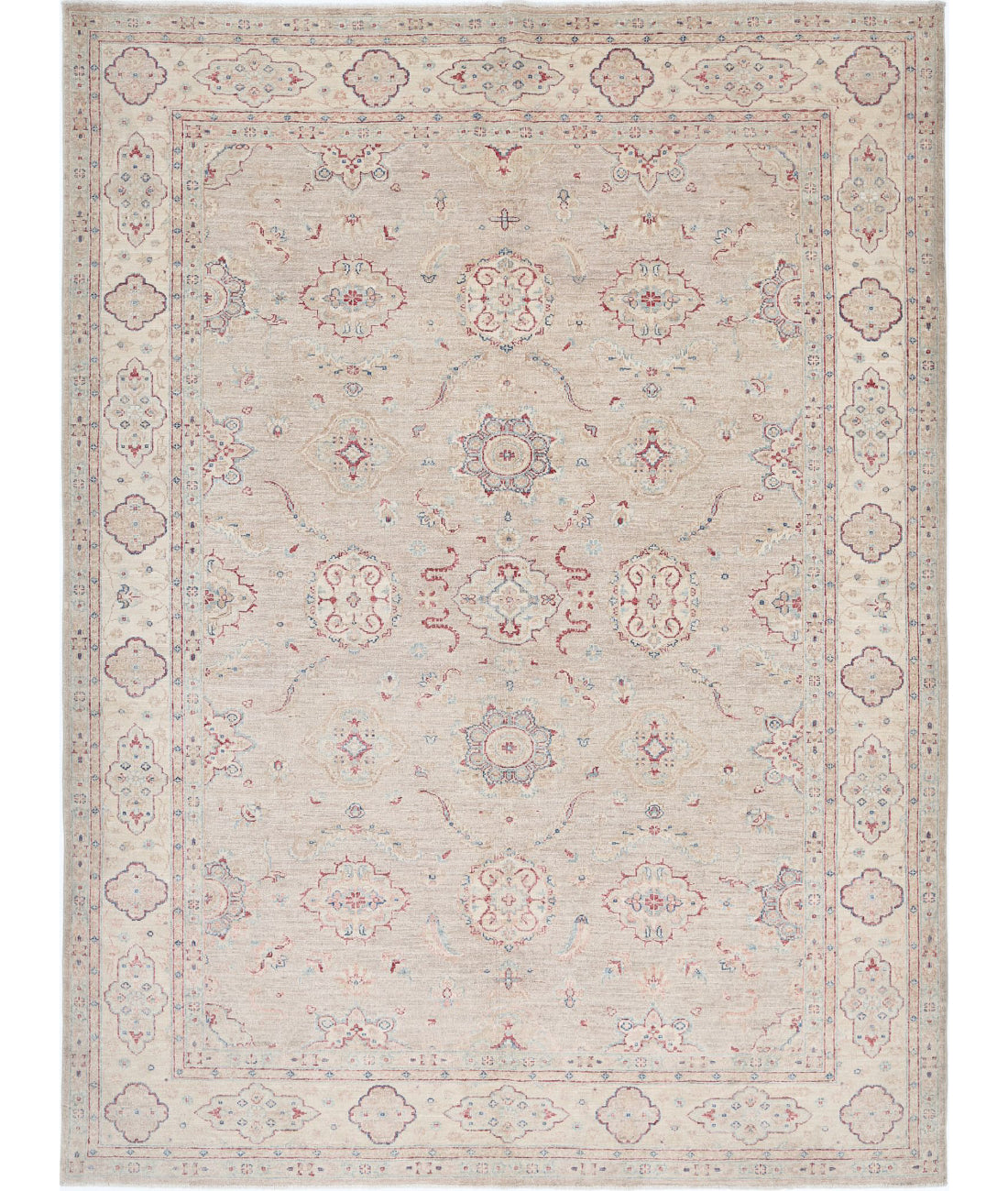 Hand Knotted Serenity Wool Rug - 6&#39;9&#39;&#39; x 9&#39;0&#39;&#39; 6&#39;9&#39;&#39; x 9&#39;0&#39;&#39; (203 X 270) / Brown / Ivory