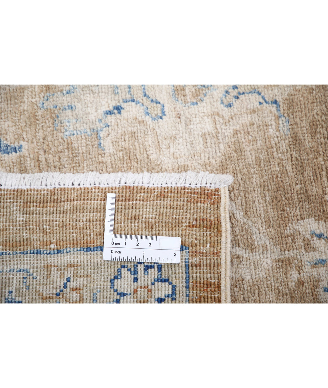 Hand Knotted Serenity Wool Rug - 8'0'' x 11'4'' 8'0'' x 11'4'' (240 X 340) / Brown / Ivory