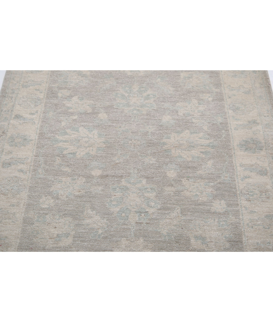 Hand Knotted Serenity Wool Rug - 3'1'' x 4'7'' 3'1'' x 4'7'' (93 X 138) / Brown / Ivory