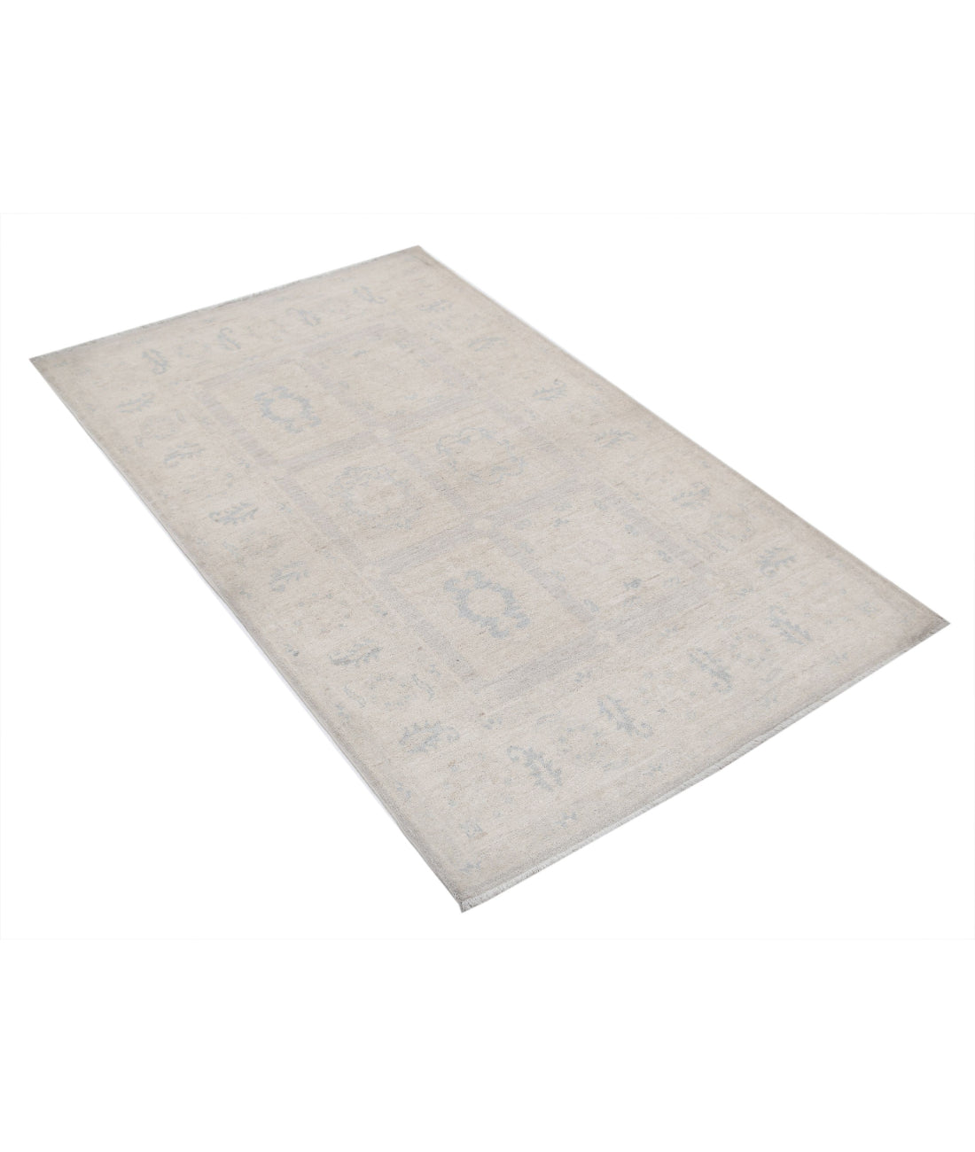 Hand Knotted Serenity Wool Rug - 3'1'' x 5'0'' 3'1'' x 5'0'' (93 X 150) / Brown / Ivory