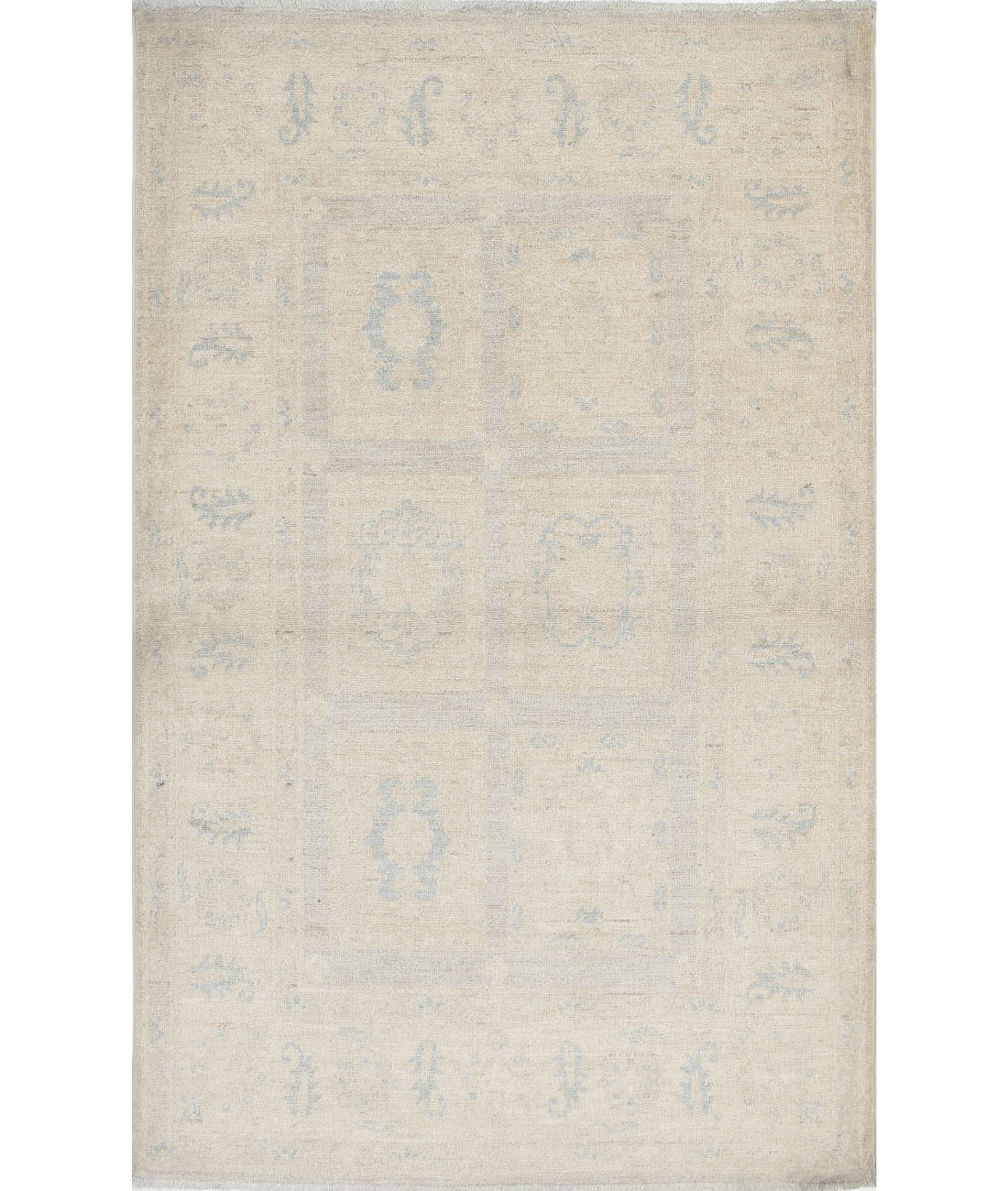 Hand Knotted Serenity Wool Rug - 3&#39;1&#39;&#39; x 5&#39;0&#39;&#39; 3&#39;1&#39;&#39; x 5&#39;0&#39;&#39; (93 X 150) / Brown / Ivory