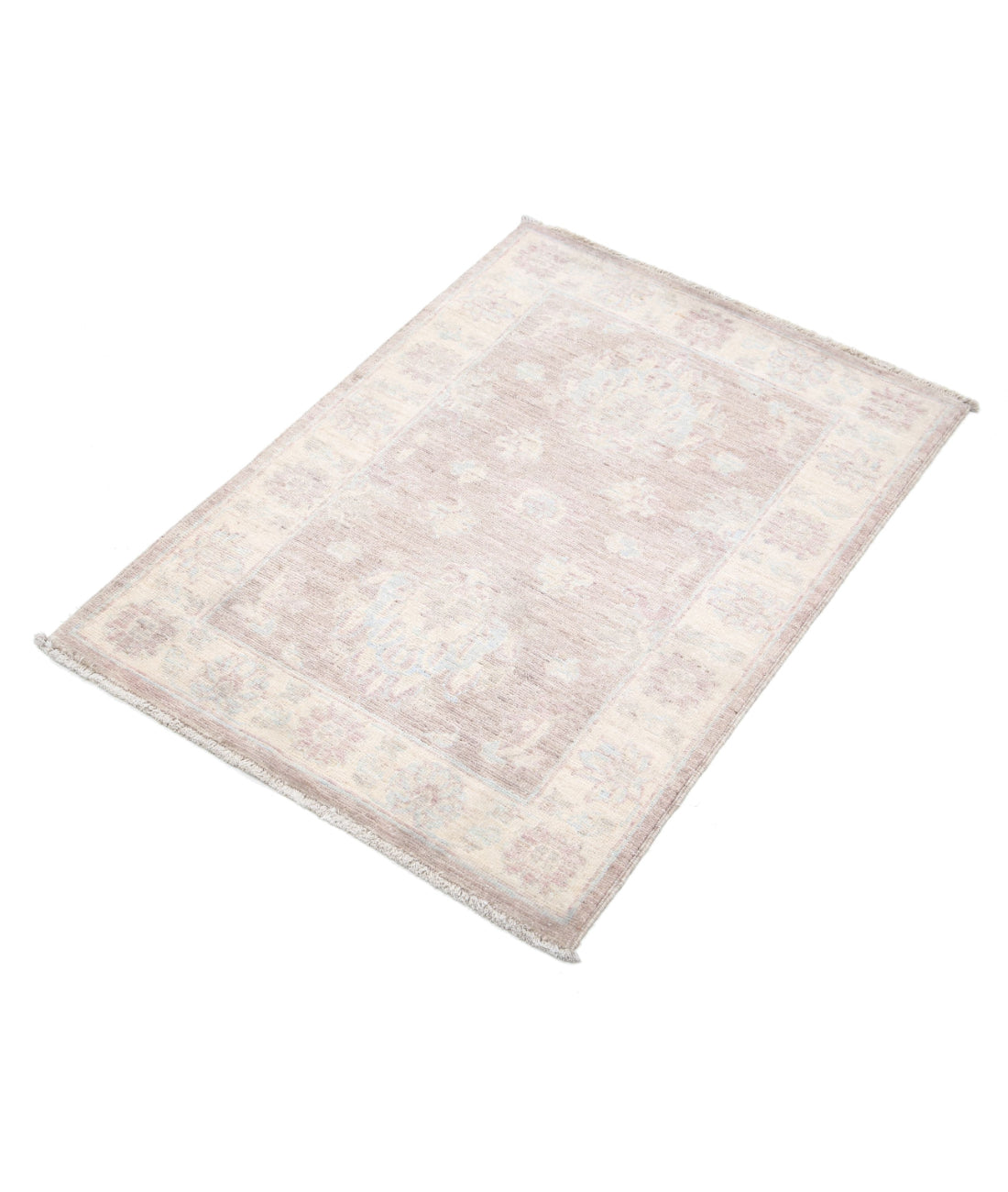 Hand Knotted Serenity Wool Rug - 2'2'' x 3'1'' 2'2'' x 3'1'' (65 X 93) / Brown / Ivory