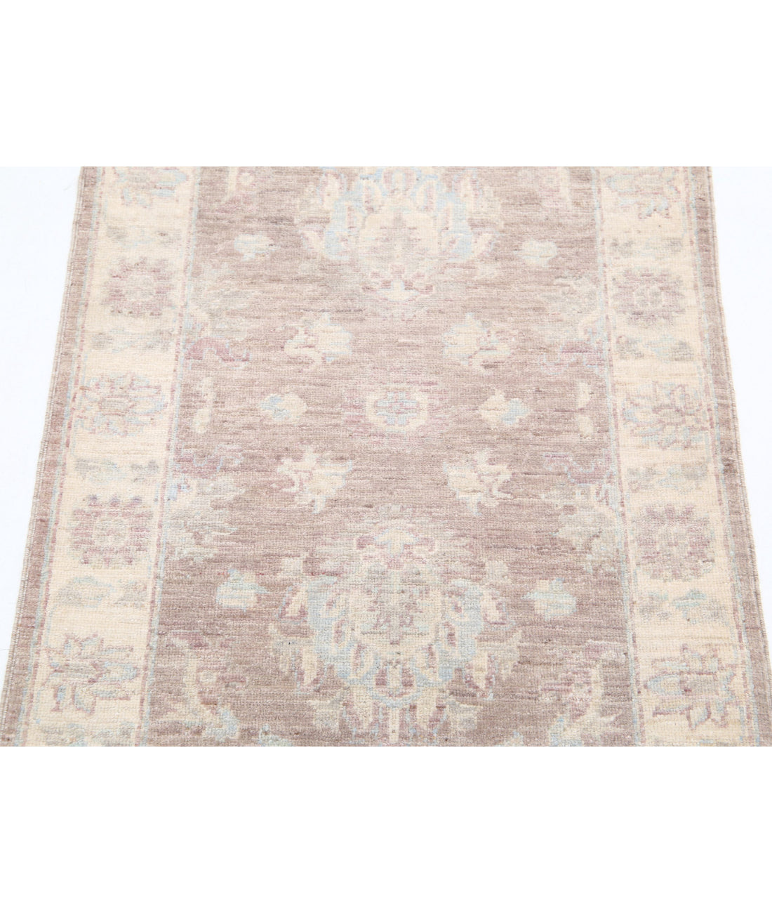 Hand Knotted Serenity Wool Rug - 2'2'' x 3'1'' 2'2'' x 3'1'' (65 X 93) / Brown / Ivory