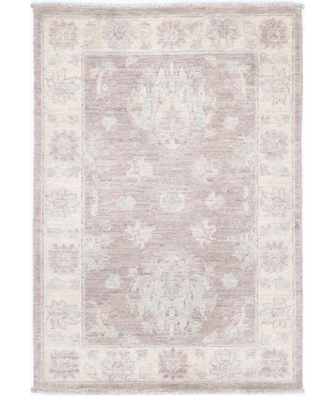 Hand Knotted Serenity Wool Rug - 2&#39;2&#39;&#39; x 3&#39;1&#39;&#39; 2&#39;2&#39;&#39; x 3&#39;1&#39;&#39; (65 X 93) / Brown / Ivory