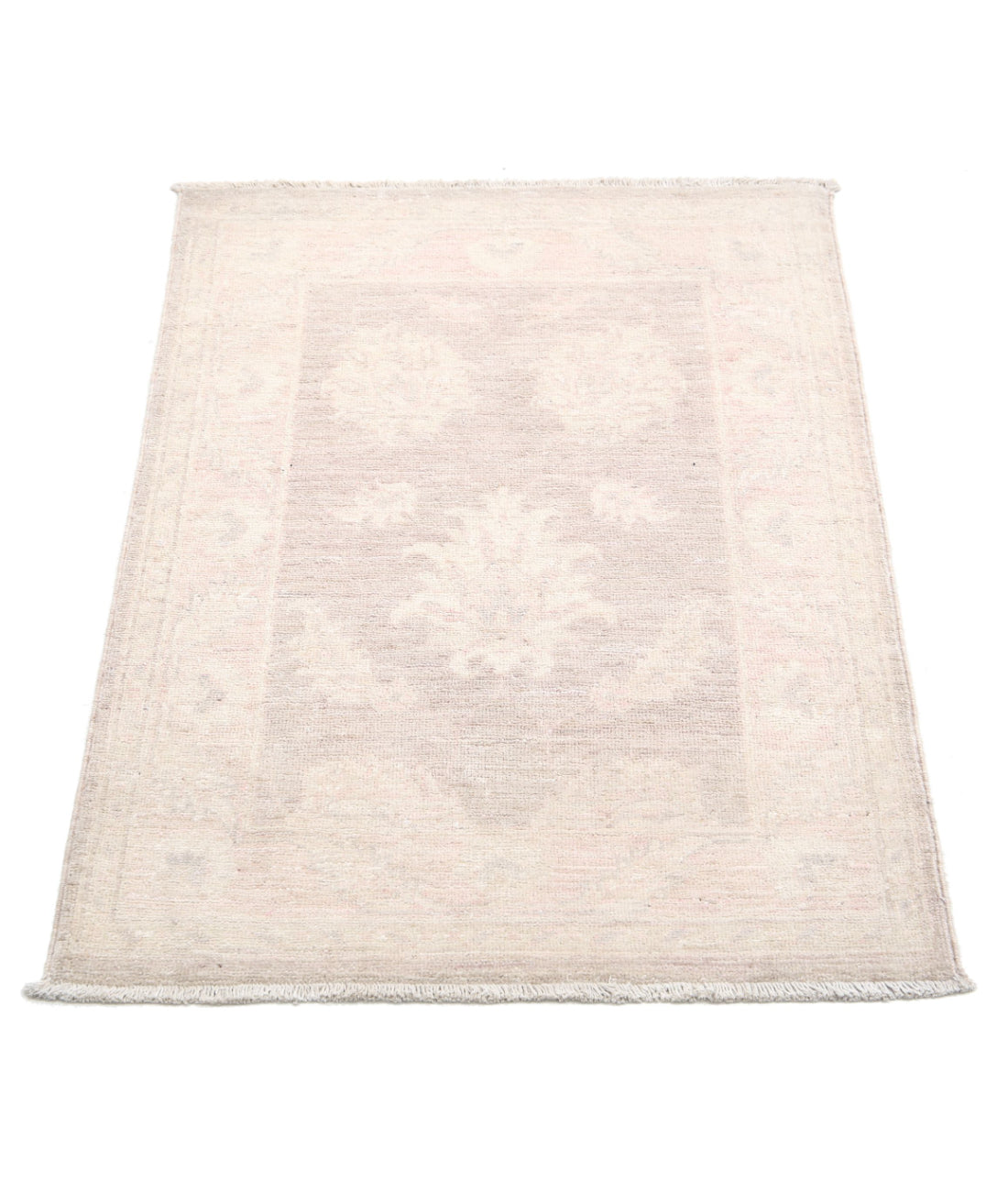Hand Knotted Serenity Wool Rug - 2'1'' x 3'1'' 2'1'' x 3'1'' (63 X 93) / Brown / Ivory