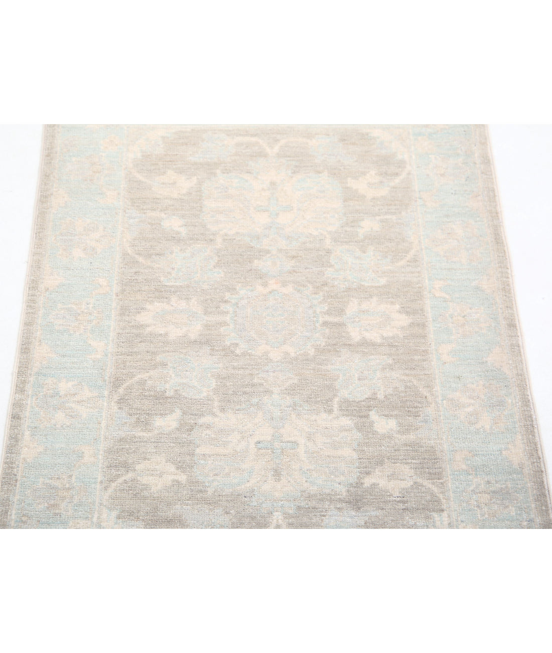 Hand Knotted Serenity Wool Rug - 2'0'' x 2'10'' 2'0'' x 2'10'' (60 X 85) / Brown / Blue