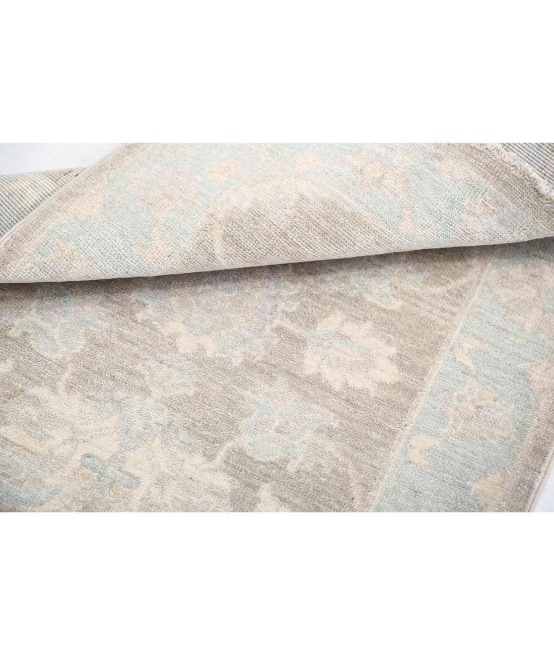 Hand Knotted Serenity Wool Rug - 2'0'' x 2'10'' 2'0'' x 2'10'' (60 X 85) / Brown / Blue