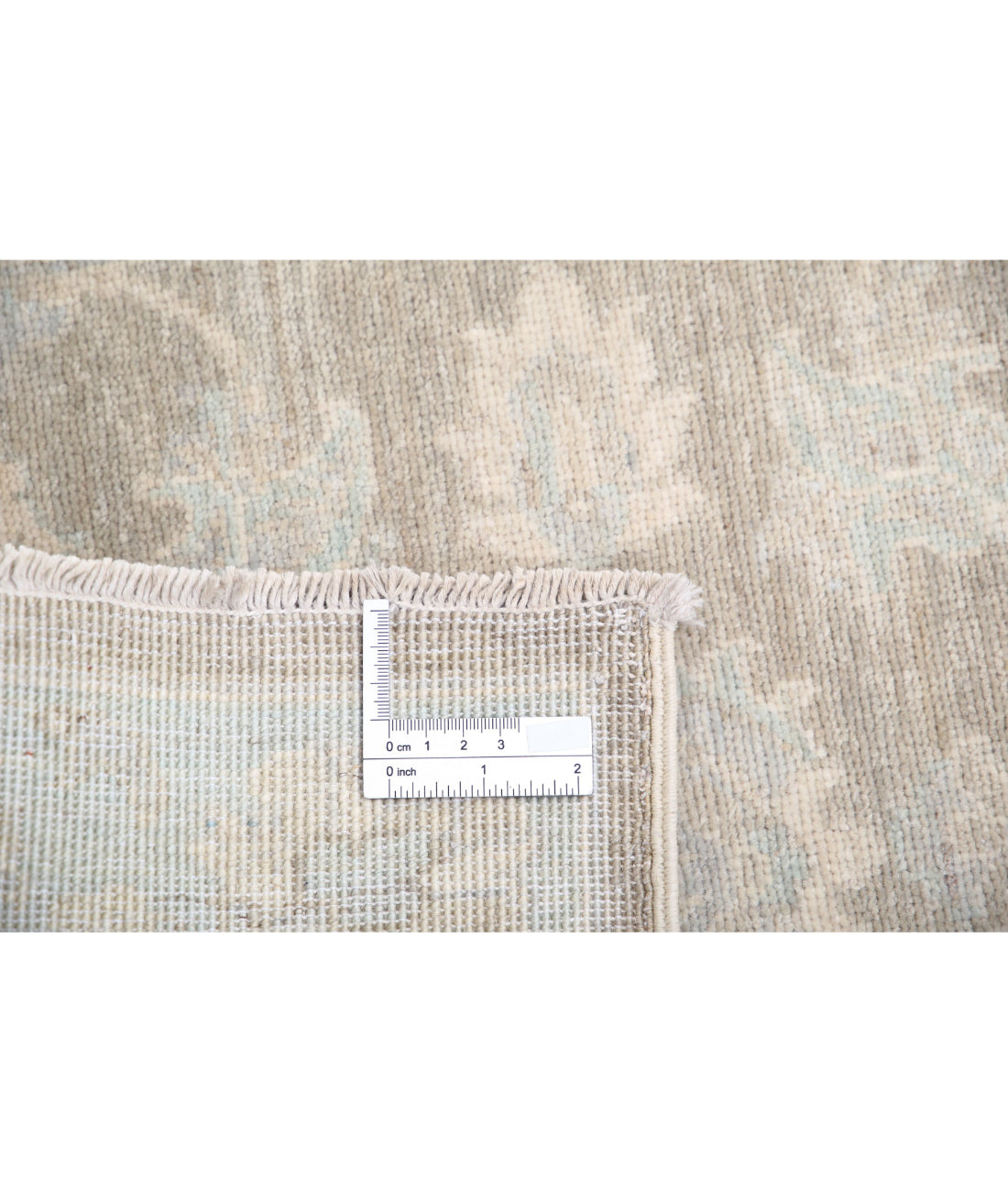 Hand Knotted Serenity Wool Rug - 2'0'' x 2'10'' 2'0'' x 2'10'' (60 X 85) / Brown / Blue