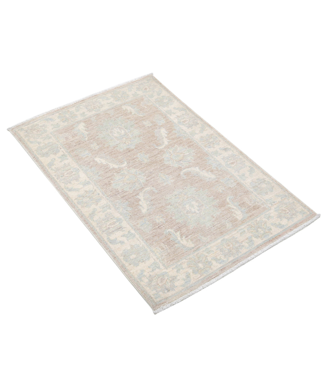 Hand Knotted Serenity Wool Rug - 2'3'' x 3'3'' 2'3'' x 3'3'' (68 X 98) / Brown / Ivory