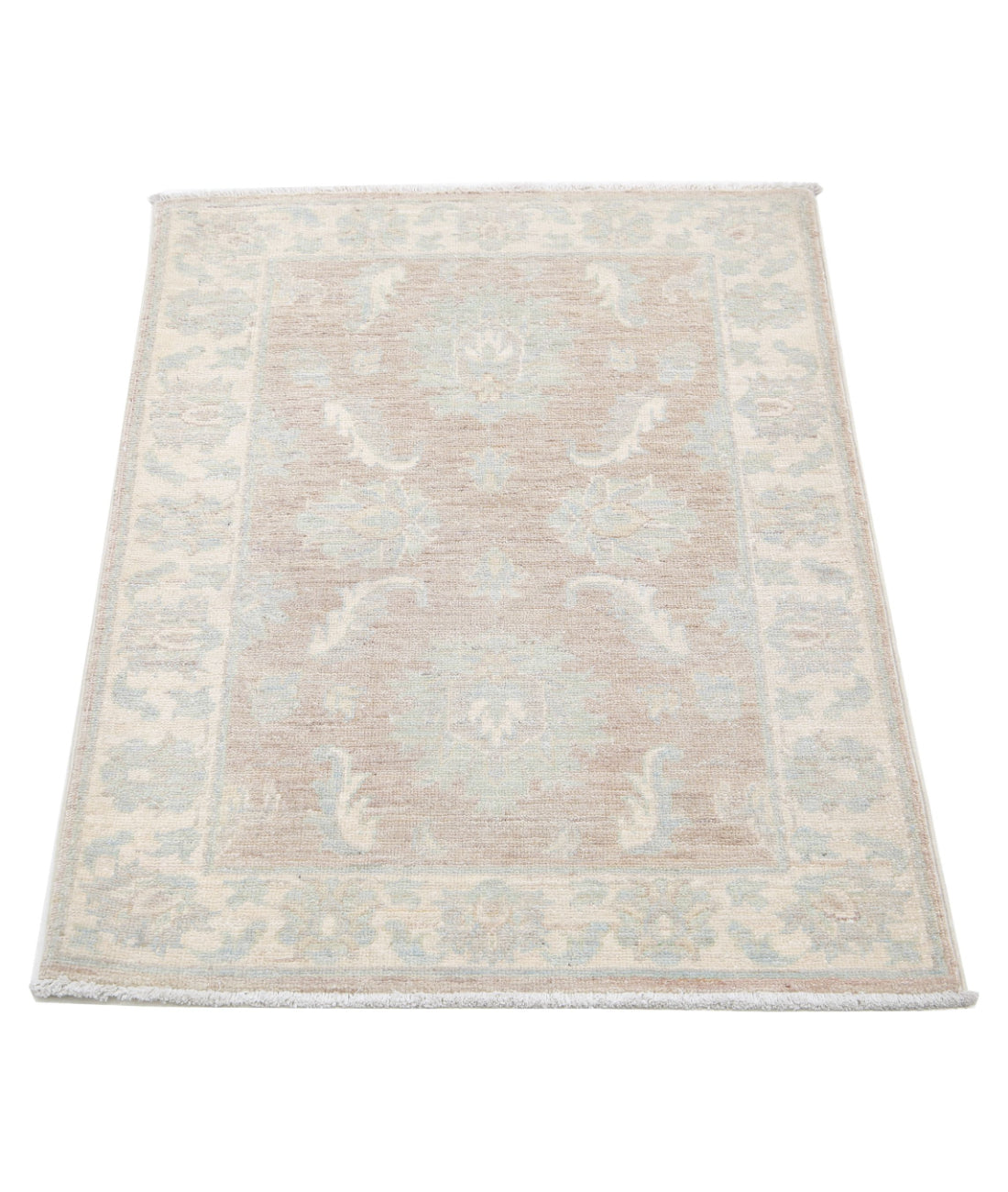 Hand Knotted Serenity Wool Rug - 2'3'' x 3'3'' 2'3'' x 3'3'' (68 X 98) / Brown / Ivory