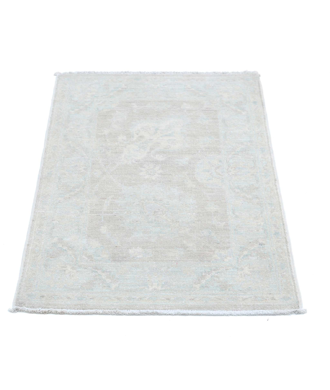 Hand Knotted Serenity Wool Rug - 2'0'' x 3'1'' 2'0'' x 3'1'' (60 X 93) / Brown / Ivory