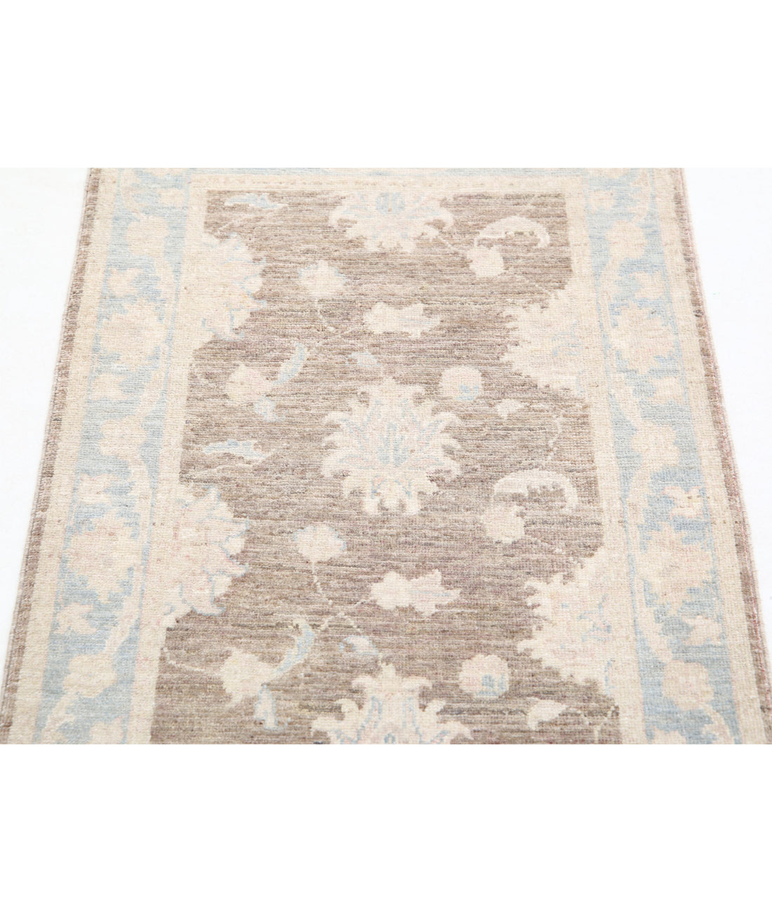 Hand Knotted Serenity Wool Rug - 2'0'' x 3'1'' 2'0'' x 3'1'' (60 X 93) / Brown / Grey