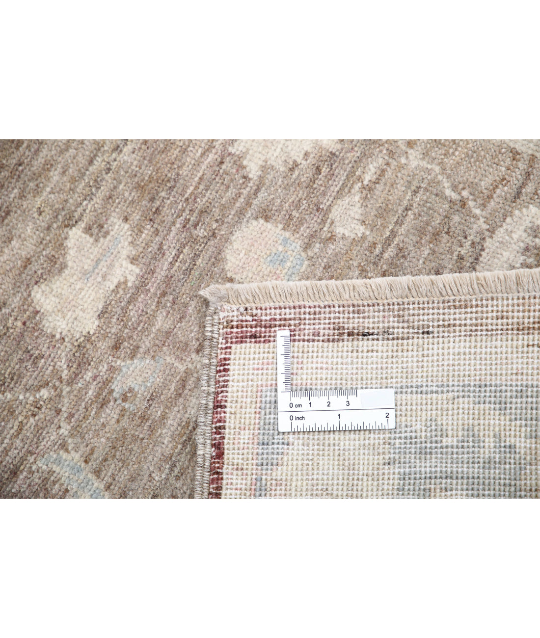 Hand Knotted Serenity Wool Rug - 2'0'' x 3'1'' 2'0'' x 3'1'' (60 X 93) / Brown / Grey