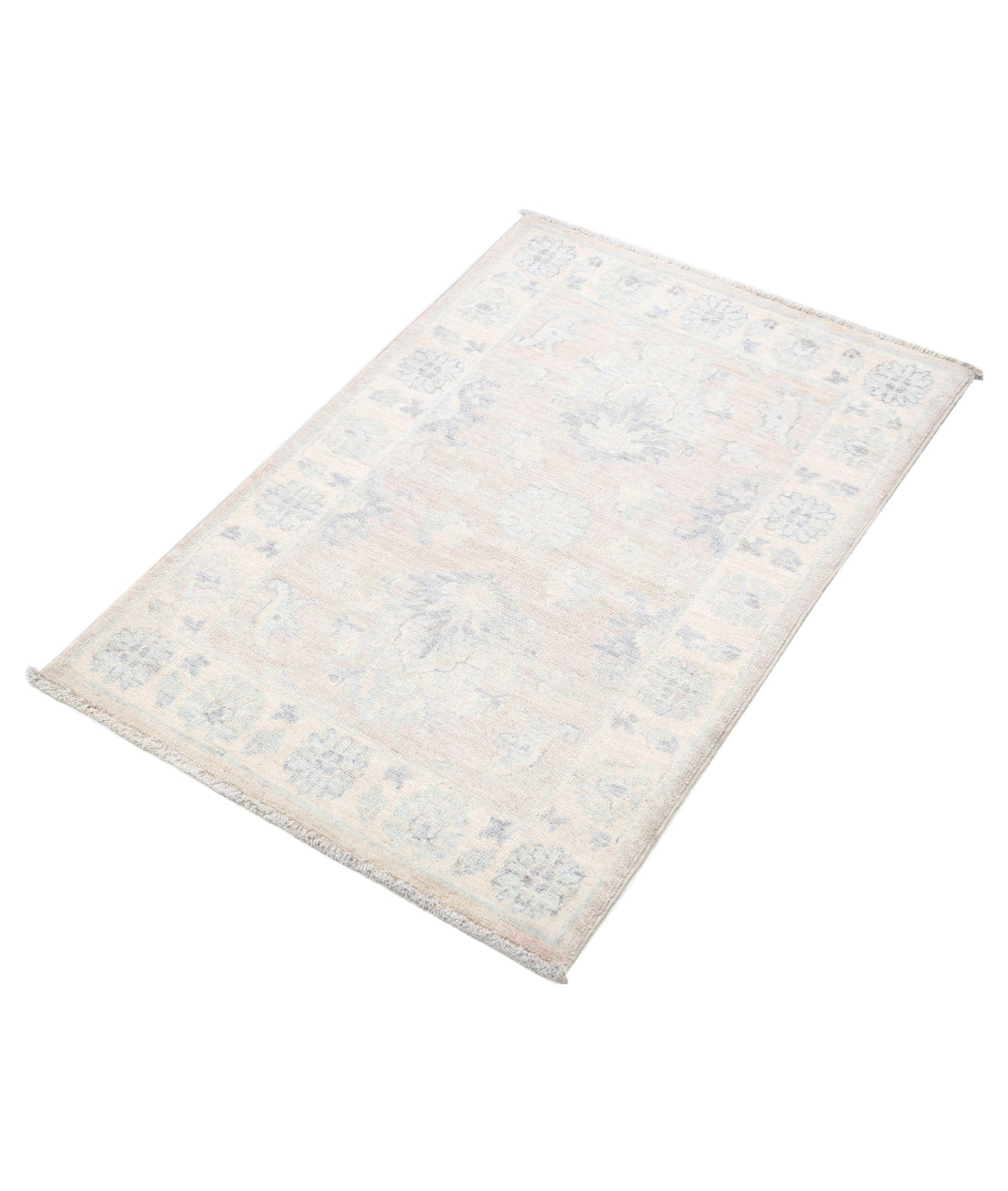 Hand Knotted Serenity Wool Rug - 2'2'' x 3'1'' 2'2'' x 3'1'' (65 X 93) / Brown / Ivory