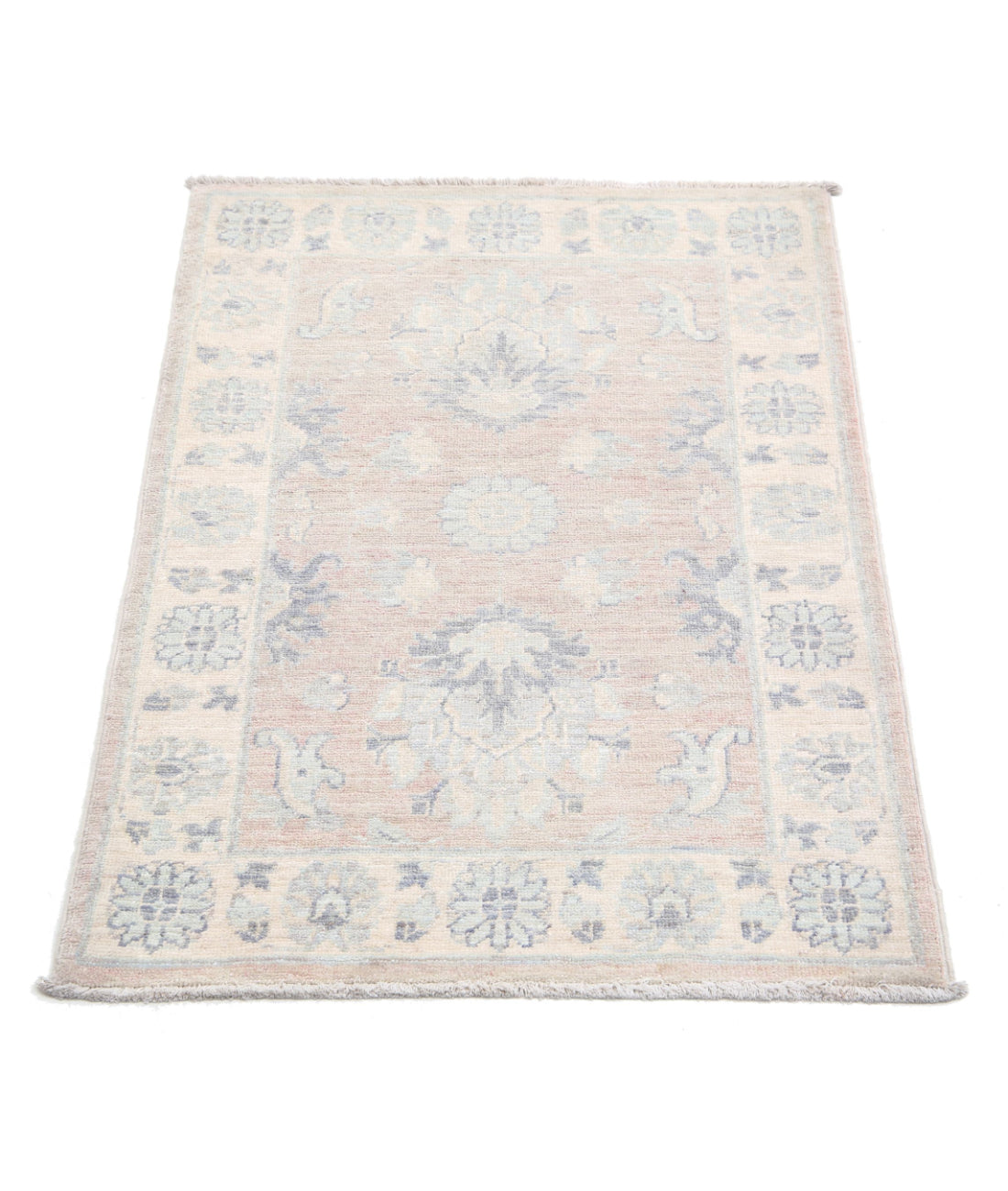 Hand Knotted Serenity Wool Rug - 2'2'' x 3'1'' 2'2'' x 3'1'' (65 X 93) / Brown / Ivory