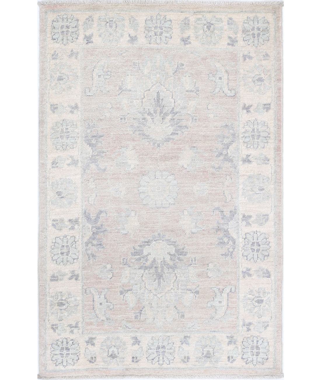 Hand Knotted Serenity Wool Rug - 2&#39;2&#39;&#39; x 3&#39;1&#39;&#39; 2&#39;2&#39;&#39; x 3&#39;1&#39;&#39; (65 X 93) / Brown / Ivory