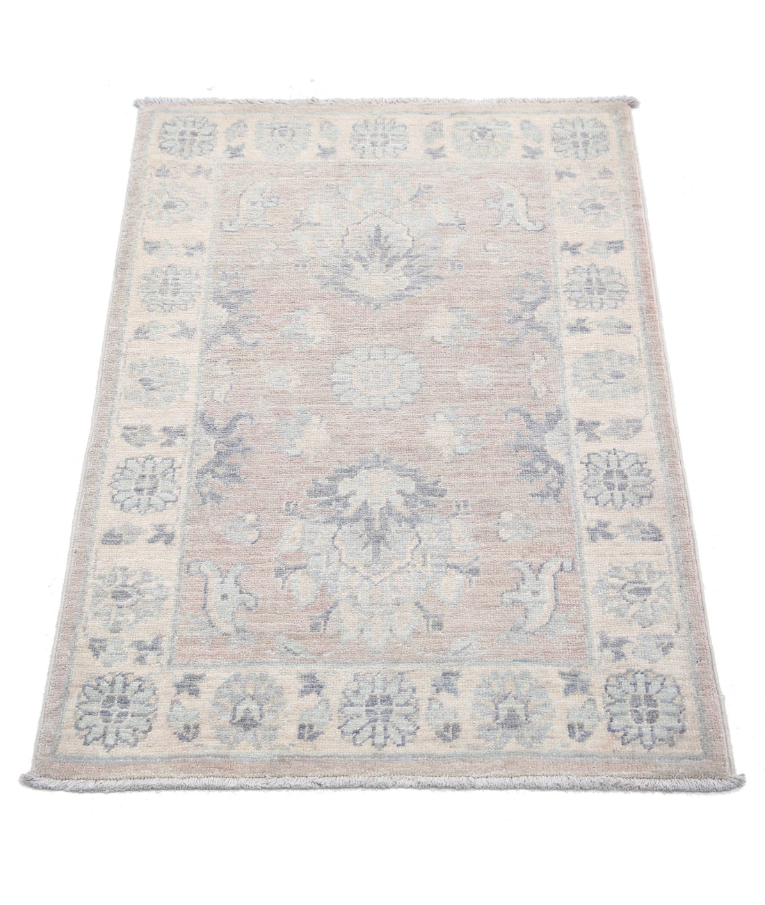 Hand Knotted Serenity Wool Rug - 2'2'' x 3'2'' 2'2'' x 3'2'' (65 X 95) / Brown / Ivory