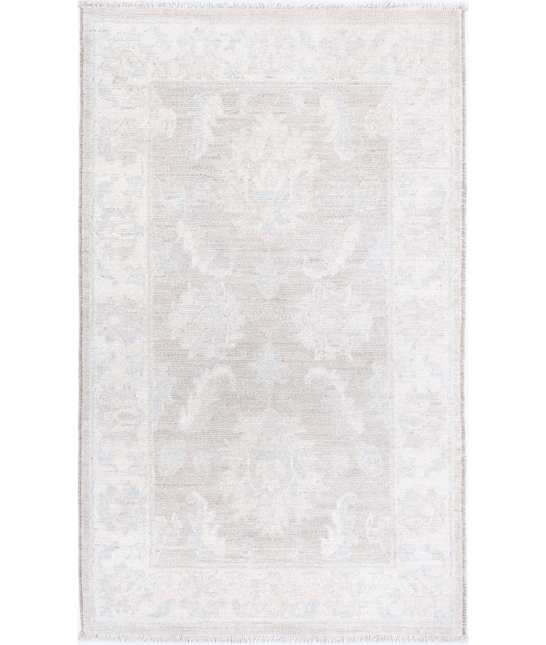 Hand Knotted Serenity Wool Rug - 2&#39;0&#39;&#39; x 3&#39;4&#39;&#39; 2&#39;0&#39;&#39; x 3&#39;4&#39;&#39; (60 X 100) / Brown / Ivory