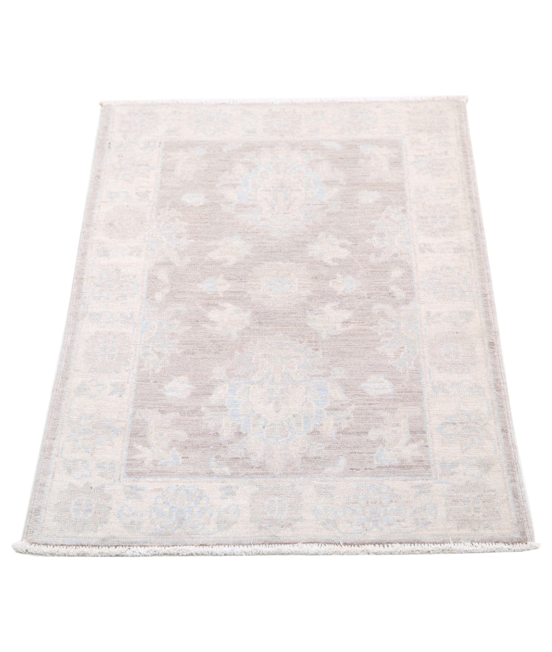 Hand Knotted Serenity Wool Rug - 2'1'' x 3'0'' 2'1'' x 3'0'' (63 X 90) / Brown / Ivory