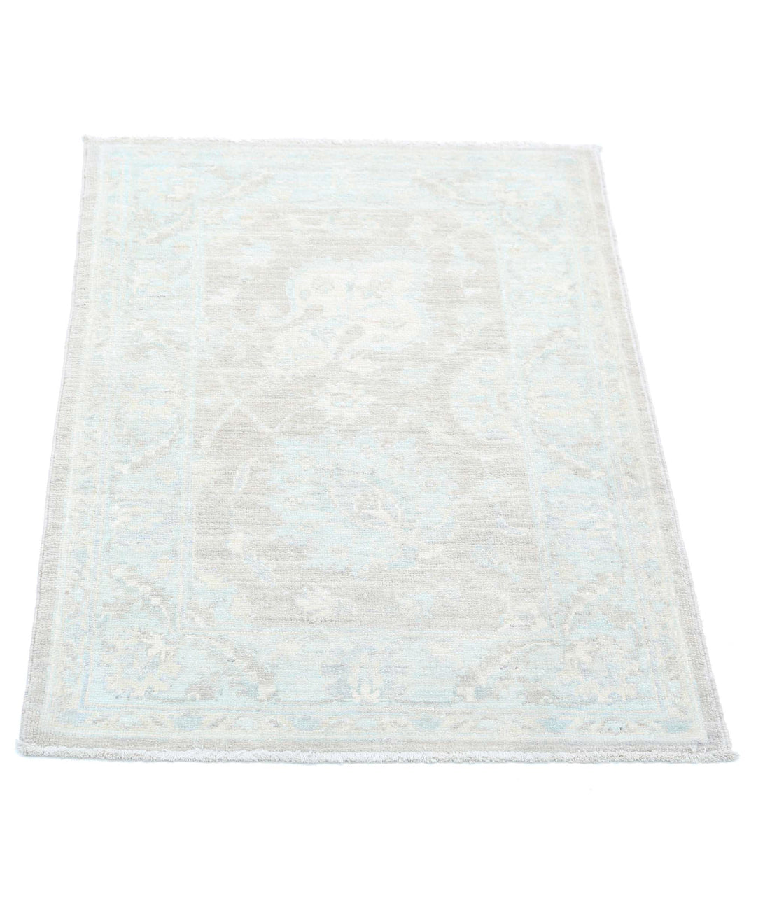 Hand Knotted Serenity Wool Rug - 2'0'' x 2'10'' 2'0'' x 2'10'' (60 X 85) / Brown / Ivory