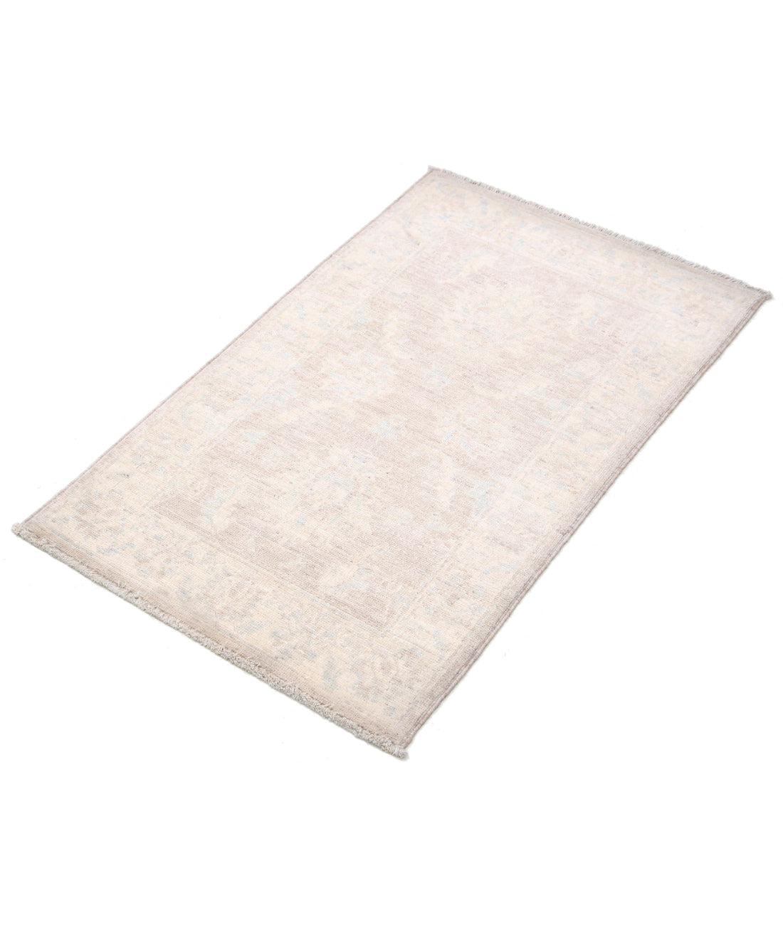 Hand Knotted Serenity Wool Rug - 2'0'' x 3'3'' 2'0'' x 3'3'' (60 X 98) / Brown / Ivory