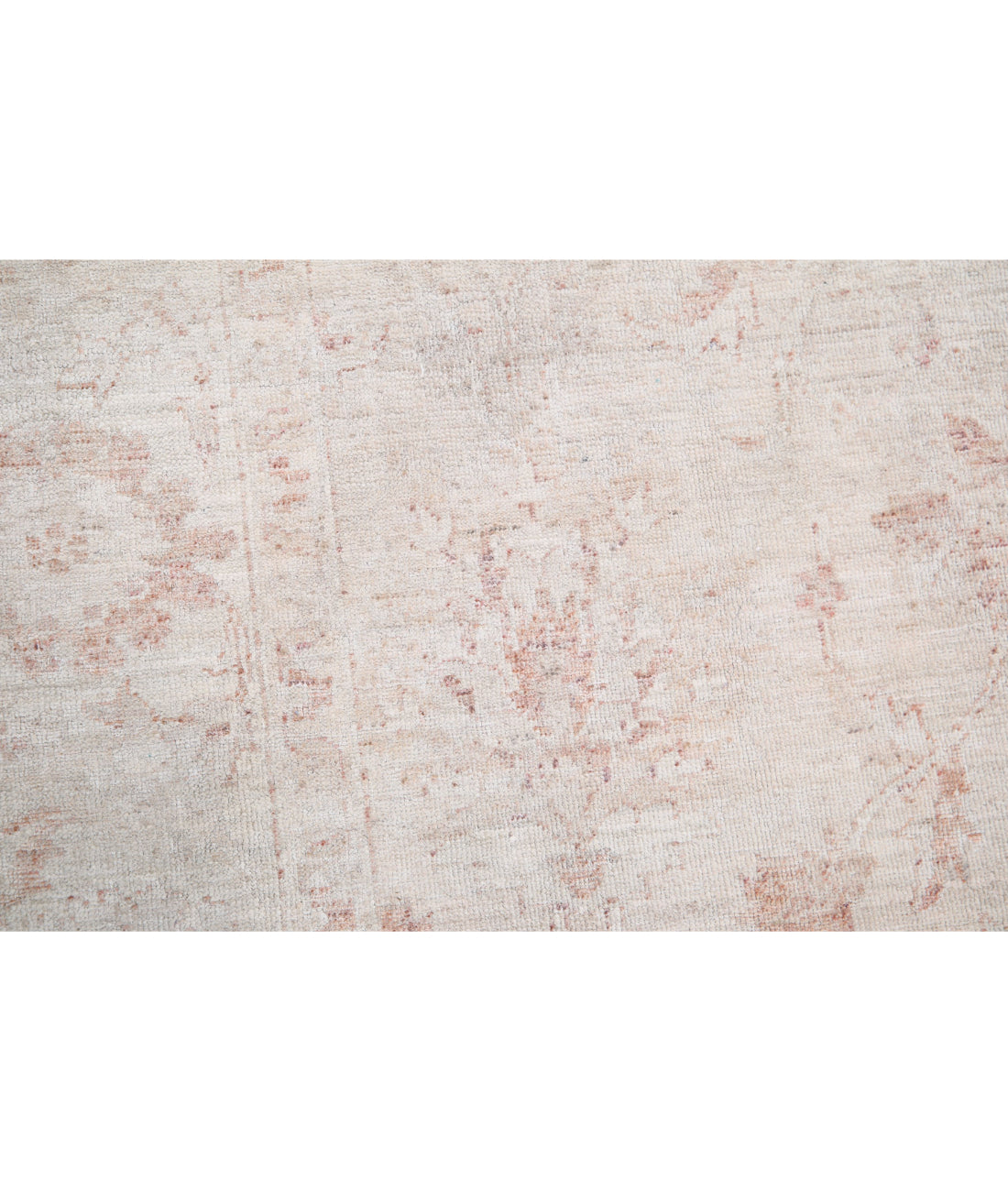 Hand Knotted Serenity Wool Rug - 6'4'' x 7'11'' 6'4'' x 7'11'' (190 X 238) / Ivory / Ivory