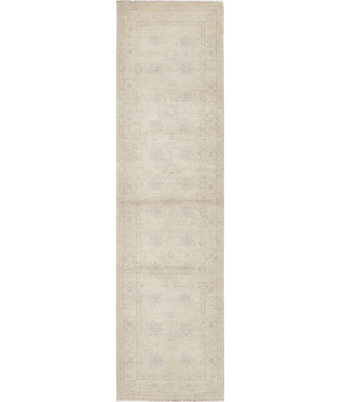 Hand Knotted Serenity Wool Rug - 2&#39;9&#39;&#39; x 10&#39;8&#39;&#39; 2&#39;9&#39;&#39; x 10&#39;8&#39;&#39; (83 X 320) / Ivory / Ivory