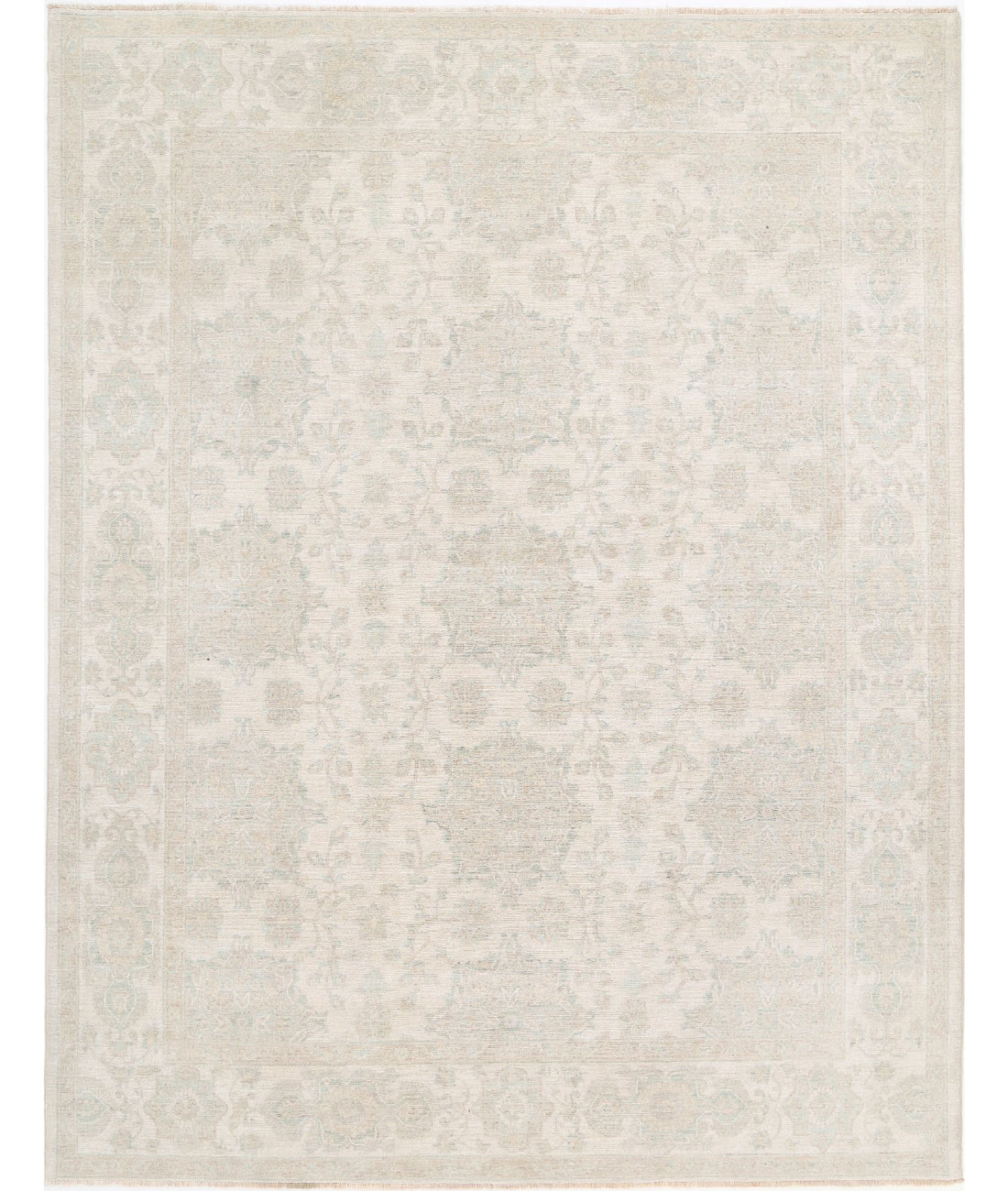 Hand Knotted Serenity Wool Rug - 7&#39;10&#39;&#39; x 10&#39;1&#39;&#39; 7&#39;10&#39;&#39; x 10&#39;1&#39;&#39; (235 X 303) / Ivory / Ivory