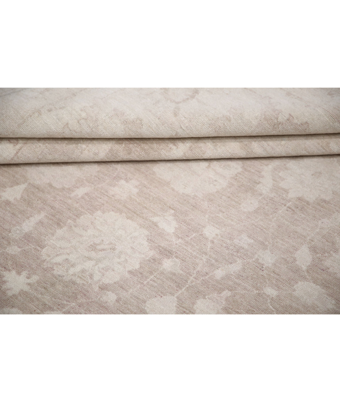 Hand Knotted Serenity Wool Rug - 11'6'' x 14'6'' 11'6'' x 14'6'' (345 X 435) / Taupe / Ivory