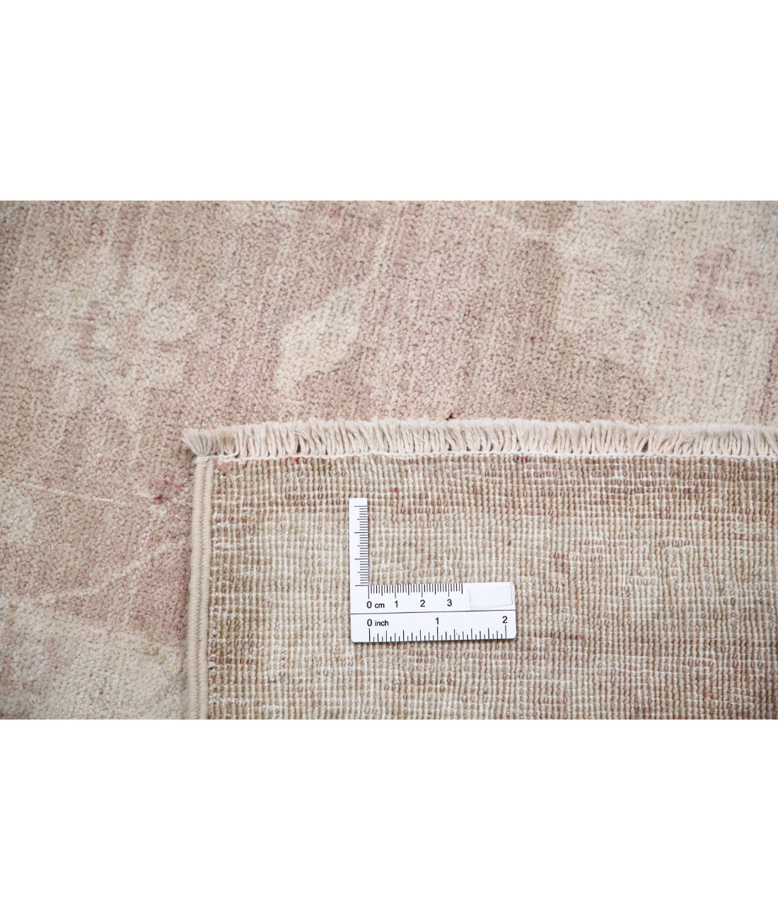 Hand Knotted Serenity Wool Rug - 11'6'' x 14'6'' 11'6'' x 14'6'' (345 X 435) / Taupe / Ivory