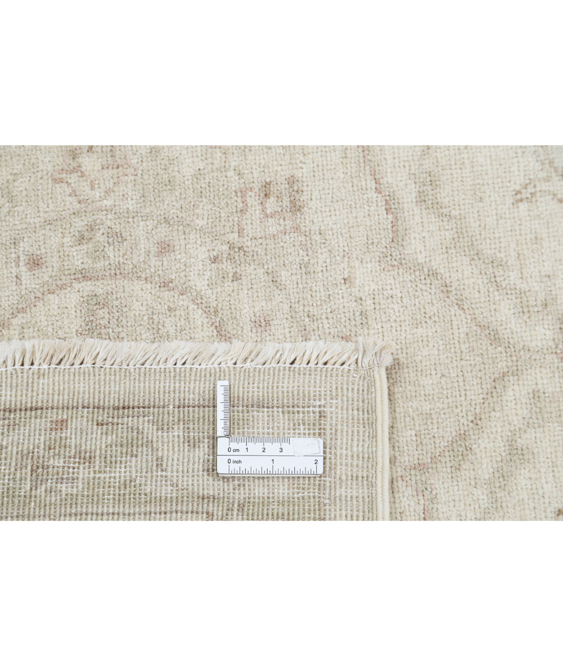 Hand Knotted Serenity Wool Rug - 9'11'' x 13'7'' 9'11'' x 13'7'' (298 X 408) / Ivory / Grey