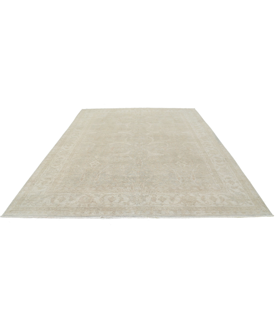 Hand Knotted Serenity Wool Rug - 8'11'' x 11'2'' 8'11'' x 11'2'' (268 X 335) / Grey / Ivory