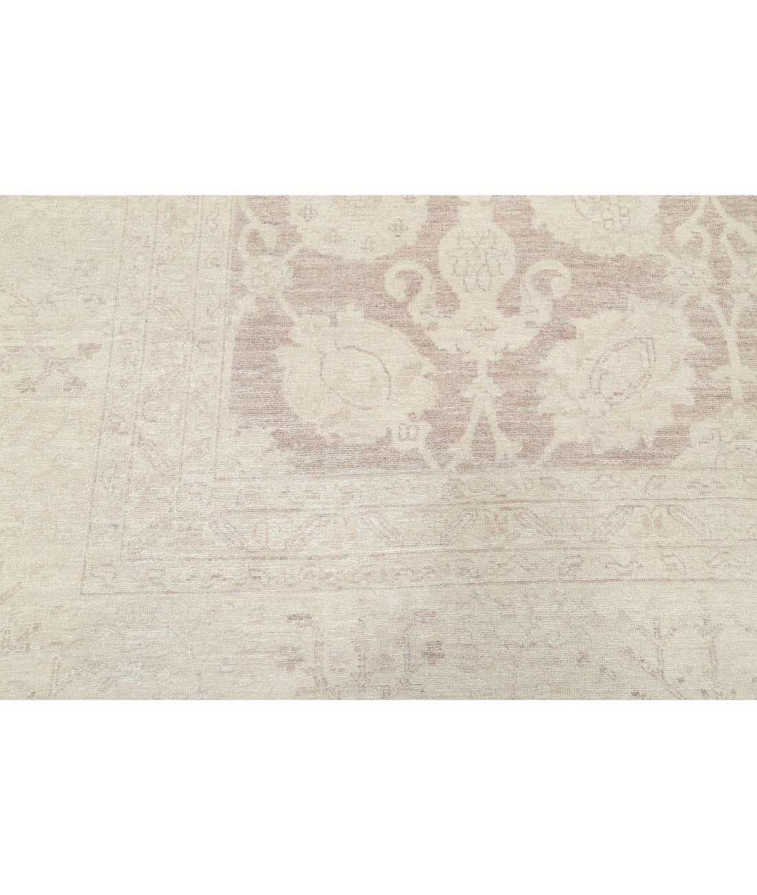 Hand Knotted Serenity Wool Rug - 11'6'' x 14'11'' 11'6'' x 14'11'' (345 X 448) / Taupe / Ivory